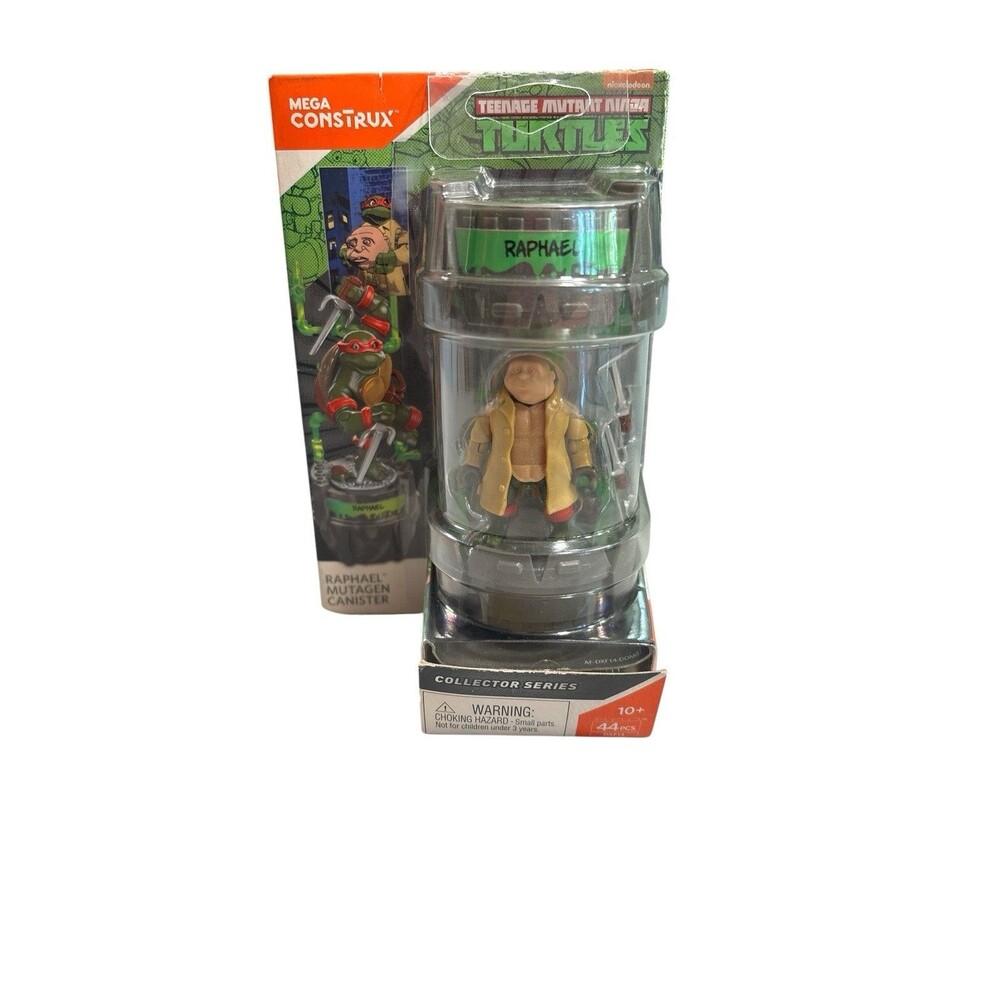 Mega Construx: Raphael (In Disguise) Mutagen Canister TMNT Collectors Series